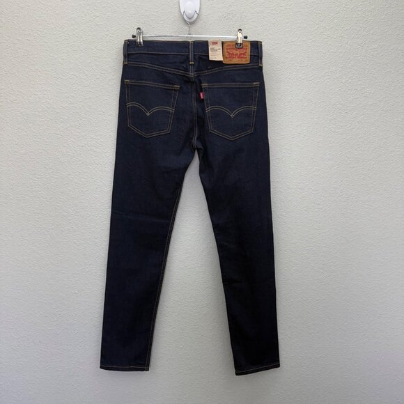 Levis 502 Regular Taper Stretch Denim Blue Jeans Pants Mens size 31x34 NEW - Picture 1 of 6